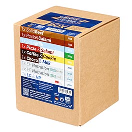 Produktbild zu Convar-7 NextGen High Energy Bar Tasting Box 2 Testbox 9 Rie ...