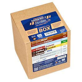 Kleinbild 1 Convar-7 NextGen High Energy Bar Tasting Box Testbox 9 Riegel Langzeitlebensmittel
