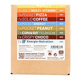 Kleinbild 2 Convar-7 NextGen High Energy Bar Tasting Box Testbox 9 Riegel Langzeitlebensmittel