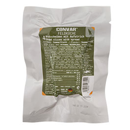 Convar Feldk�che 4 Brotscheiben mit Aufstrich Geschmack Sommerfrucht 35 g