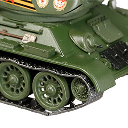 Kleinbild 9 Techno 1:72 Panzer T-34/85 Metallmodell Ausf�hrung Moscow 2025