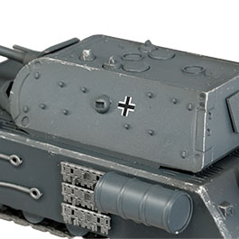 Kleinbild 11 Techno 1:72 Panzerkampfwagen VIII Maus Heavy Tank Metallmodell Ausf�hrung grau