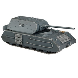 Kleinbild 4 Techno 1:72 Panzerkampfwagen VIII Maus Heavy Tank Metallmodell Ausf�hrung grau