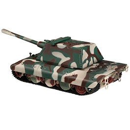 Kleinbild 6 Techno 1:72 Panzerkampfwagen E-100 Metallmodell Ausf�hrung mit Maus II Turm Tarn-Version