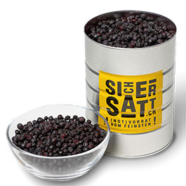 Produktbild zu SicherSatt Notration Heidelbeeren (wild) 250 g Dose inkl. De ...