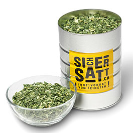 Produktbild zu SicherSatt Notration Spinat 120 g Dose inkl. Deckel zum Wied ...