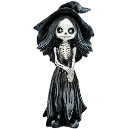 Kleinbild 2 Dekofiguren Hexen Nightmare-Witches handbemalt 4er Set