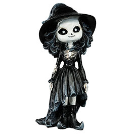 Kleinbild 4 Dekofiguren Hexen Nightmare-Witches handbemalt 4er Set