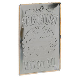 Kleinbild 1 Nostalgic Art Blechschild Best Burger In Town 30 x 40 cm