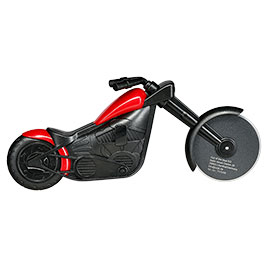 Kleinbild 1 OotB- Pizza-Schneider im Motorrad-Design schwarz-rot