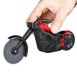 Kleinbild 3 OotB- Pizza-Schneider im Motorrad-Design schwarz-rot