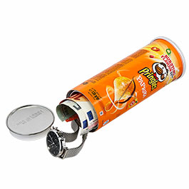 Produktbild zu Dosentresor Pringles Chips Paprika Geldversteck ...
