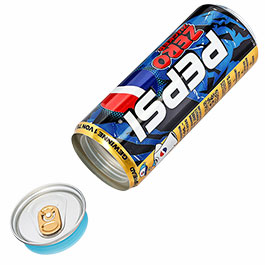 Kleinbild 2 Dosentresor Pepsi Zero Zucker Getr�nkedose Geldversteck
