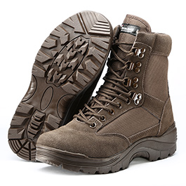 Mil-Tec Stiefel Tactical Boots YKK-Zipper braun Bild 1 xxx: