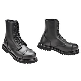 Brandit Springerstiefel Vegantom 10 Eyelet schwarz mit Stahlkappe