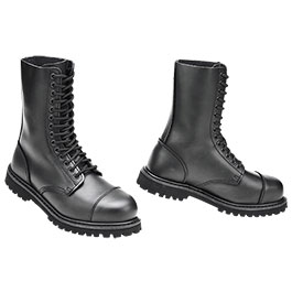 Brandit Springerstiefel Vegantom 14 Eyelet schwarz mit Stahlkappe