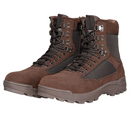 Kleinbild 3 Brandit Stiefel Tactical Boot Zipper braun
