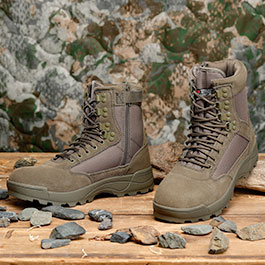 Kleinbild 1 Brandit Stiefel Tactical Boot Zipper oliv