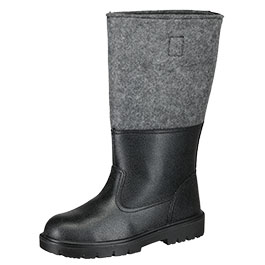 Kleinbild 5 Brandit Knobelbecher Filz Winterstiefel gefttert schwarz-anthrazit