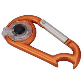 Munkees Schlsselanhnger Karabiner LED mit Flaschenffner