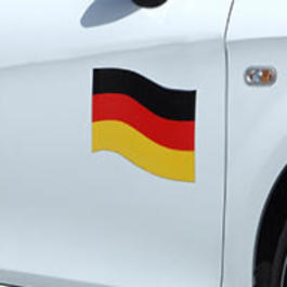Magnetfolie Deutschland fürs Auto 21x15 cm