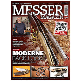Produktbild zu Zeitschrift Messer Magazin 4/2026 August/September ...