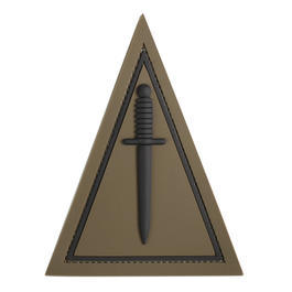 3D Rubber Patch Jagdkommando oliv schwarz