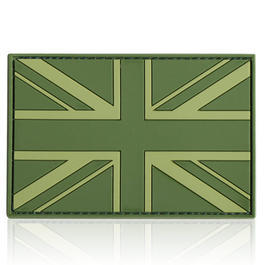 3D Rubber Patch Flagge UK England forest