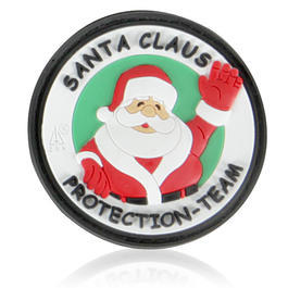 3D Rubber Patch Santa Claus Protection Team