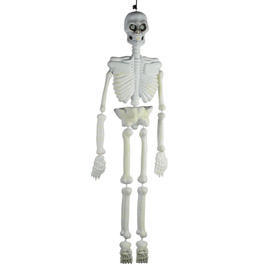 Halloween Deko Skelett 92cm nachleuchtend