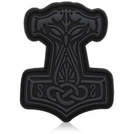 Produktbild zu 3D Rubber Patch Thors Hammer blackops ...