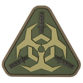 Mil-Spec Monkey 3D Rubber Patch mit Klettflche Outbreak Response multicam