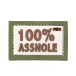 101 INC 3D Rubber Patch mit Klettflche 100% Asshole multicam