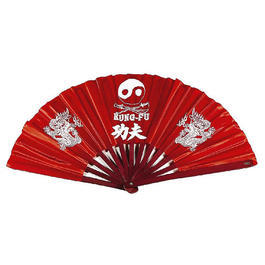 Deko-Fcher Kung Fu rot