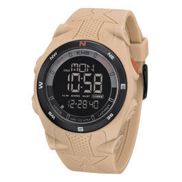 KHS Armbanduhr Sentinel DC mit Kunststoffband beige