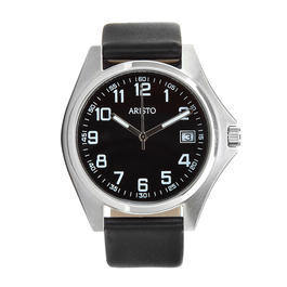 Produktbild zu Aristo Armbanduhr 4H99S mit Lederarmband ...