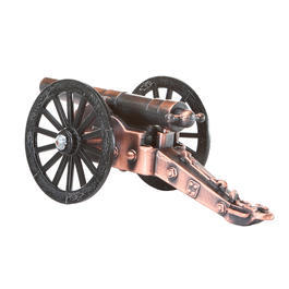 Spitzer Bürgerkriegskanone mit drehbarer Kanonenkurbel Bild 1 xxx: