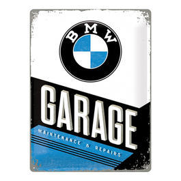 BMW Blechschild BMW Garage 30x40 cm