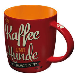 Pfoten Schild Tasse Pfoten Tasse PfotenSchild Kaffee und Hund