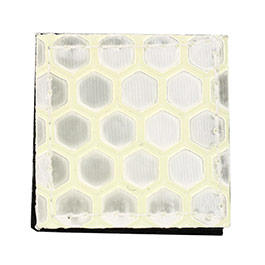 Marker Patch mit Klettflche reflektierend & nachleuchtend quadratisch 2 Stk.