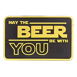 Produktbild zu JTG 3D Rubber Patch May The Beer With You ...
