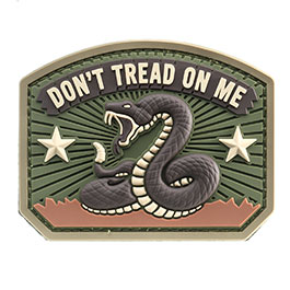 Mil-Spec Monkey 3D Rubber Patch mit Klettflche Dont Tread On Me multicam