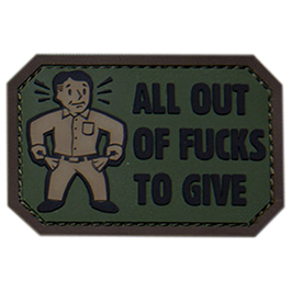 Mil-Spec Monkey 3D Rubber Patch All Out forest