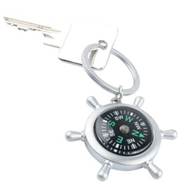 Munkees Schlüsselanhänger Kompass Steuerrad Bild 1 xxx: