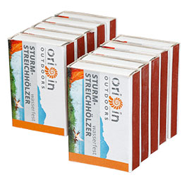 Kleinbild 3 Origin Outdoors Sturmstreichh�lzer wasserfest - 10 Schachteln / 200 St�ck