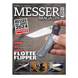 Zeitschrift Messer Magazin 04/2023 August/September
