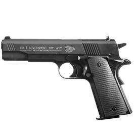 Versandrcklufer Colt Government 1911 A1 CO2 Luftpistole 4,5 mm Diabolo schwarz brniert