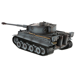 RC Panzer Tiger I Frühe Version grau 1:16 schussfähig Rauch & Sound RTR Bild 2