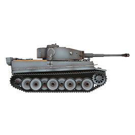 RC Panzer Tiger I Frühe Version grau 1:16 schussfähig Rauch & Sound RTR Bild 5