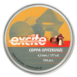 H&N Spitzkopf-Diabolos Excite Coppa-Spitzkugel 4,5mm 500 Stck Bild 3